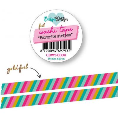 CarlijnDesign Washi Tape - Favorite Stripes