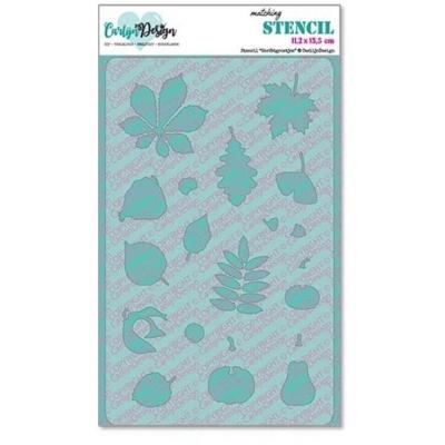 CarlijnDesign Stencil - Herfstgroetjes