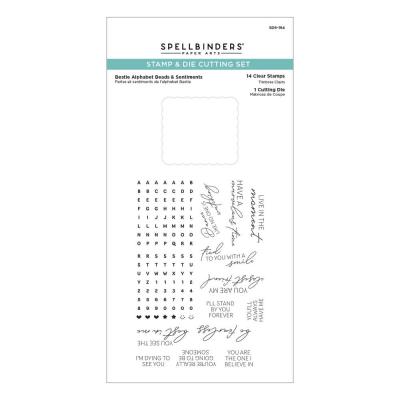 Spellbinders Stempel - Alphabet Beads & Sentiments