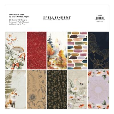 Spellbinders Woodland Tales - Paper Pad