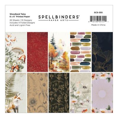 Spellbinders Woodland Tales - Paper Pad