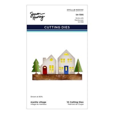 Spellbinders Etched Dies - Mantle Village