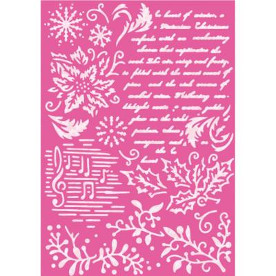 Dawn Bibby Timeless Christmas Stencil - Winter Wonderland