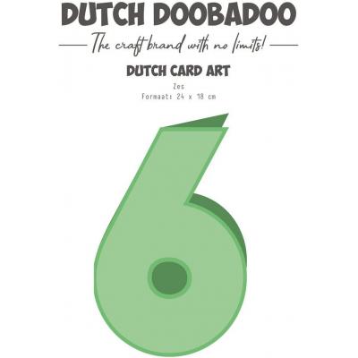 Dutch Doobadoo Dutch Card Art - Sechs