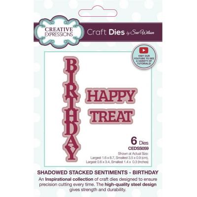 Creative Expressions Sue Wilson Craft Dies - Birthday
