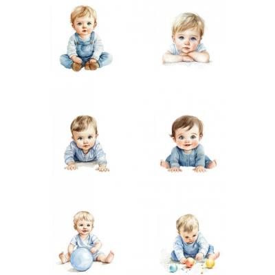 Reprint Cutouts Paper - Baby