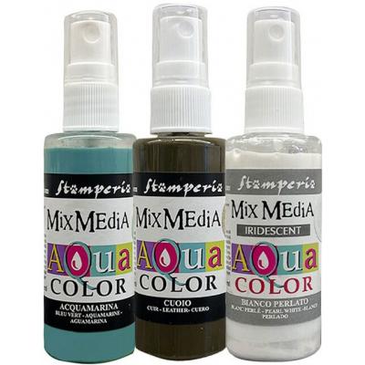 Stamperia Dewdrops - Aquacolor Paint Kit
