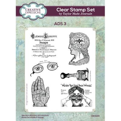 Creative Expressions Taylor Made Journals Stempel - Ads 3