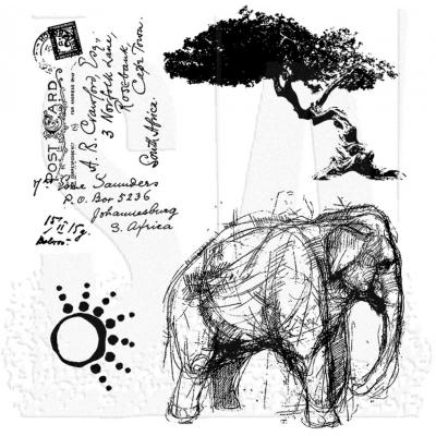 Stampers Anonymous Tim Holtz Stempel - Life Adventure