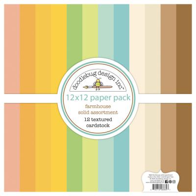 Doodlebug Design Farmhouse - Solid Assortment