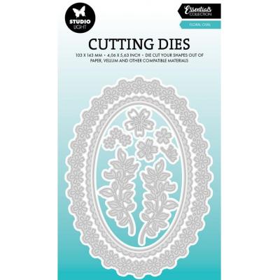 Studio Light Essentials Cutting Die - Floral Oval