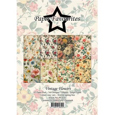 Paper Favourites Paper Pack - Vintage Flowers