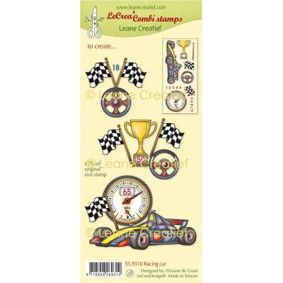 Leane Creatief LeCreaDesign Stempel - Racing Car