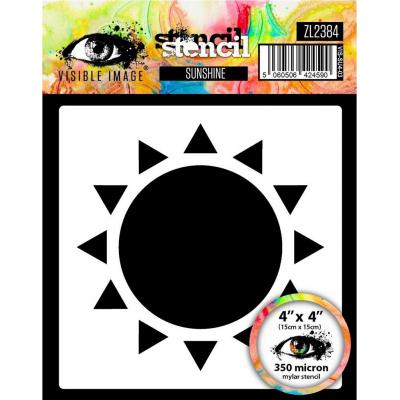 Visible Image Stencil - Sunshine