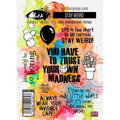 Visible Image Stempel - Stay Weird