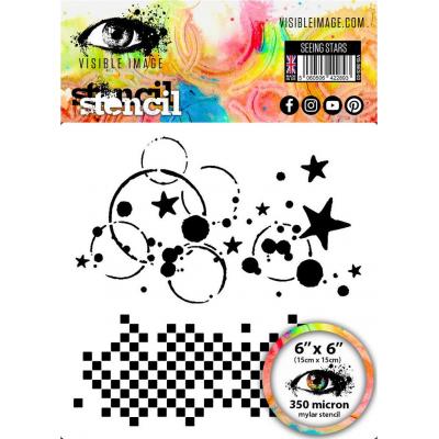 Visible Image Stencil - Seeing Stars