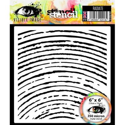 Visible Image Stencil - Radiate