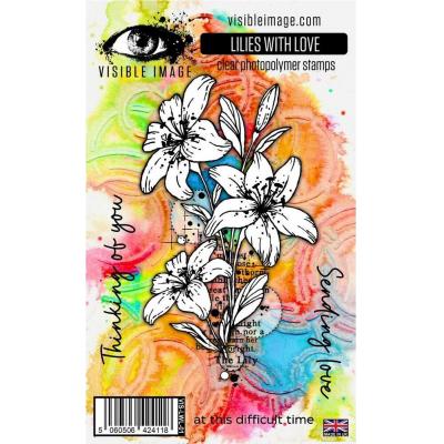 Visible Image Stempel - Lilies With Love