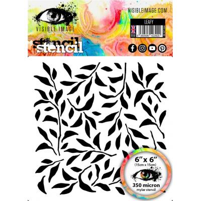Visible Image Stencil - Leafy