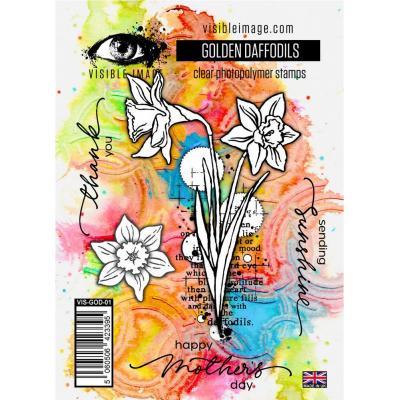 Visible Image Stempel - Golden Daffodils