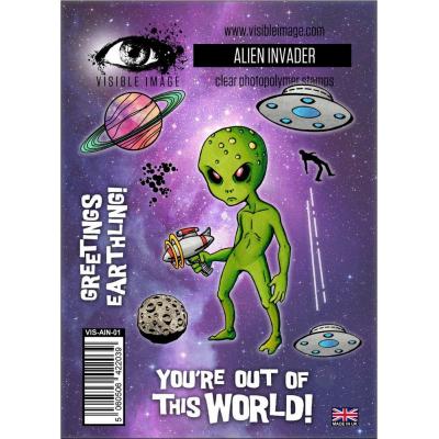 Visible Image Stempel -  Alien Invader