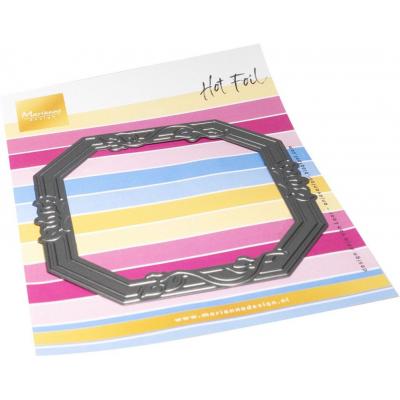 Marianne Design Hot Foil Plate - Anja's Classic Octagon