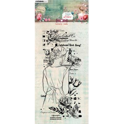 Studio Light Sending You Love Stempel - Lovely Lady