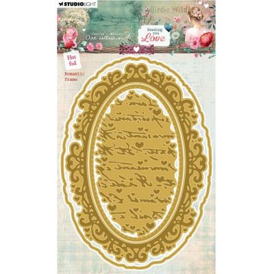 Studio Light Sending You Love Hot Foil Plate - Romantic Frame