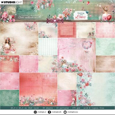 Studio Light Sending You Love - Backgrounds Paper Pad