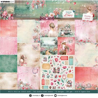 Studio Light Sending You Love - Scrapbooking Paper Pad