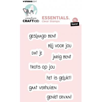 StudioLight Creative Craftlab Stempel - Feest (NL)