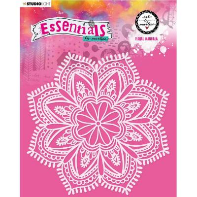 StudioLight Art By Marlene Stencils - Floral Mandala
