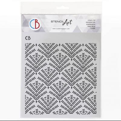 Ciao Bella Texture Stencil - Botanical Harmony