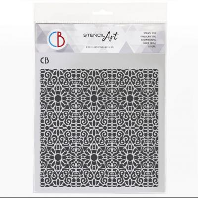 Ciao Bella Texture Stencil -  Macramé Effect