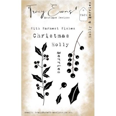 Tracy Evans Stempel - Holly and Berries