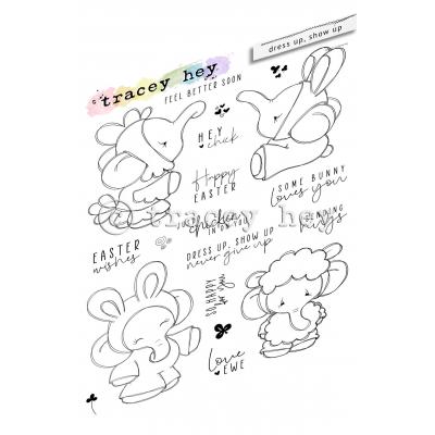 Tracey Hey Stempel - Dress Up, Show Up