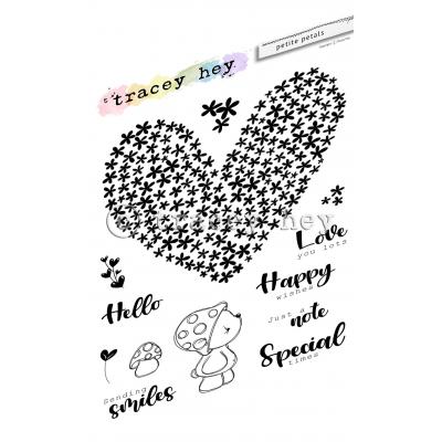 Tracey Hey Stempel - Petite Petals