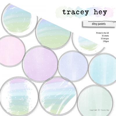 Tracey Hey Paper Pad - Ditsy Pastels