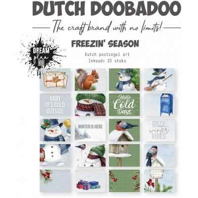 Dutch Doobadoo Freezin' Season  Die Cuts - Postzegel