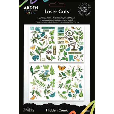 Arden Creative Studio Hidden Creek -  Laser Cuts