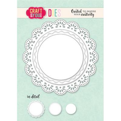 Craft & You Design Cutting Dies - Doily