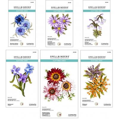 Spellbinders Etched Dies - Through the Meadow Bundle