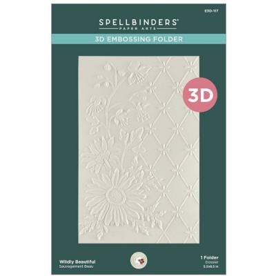 Spellbinders Embossing Folder - Wildly Beautiful