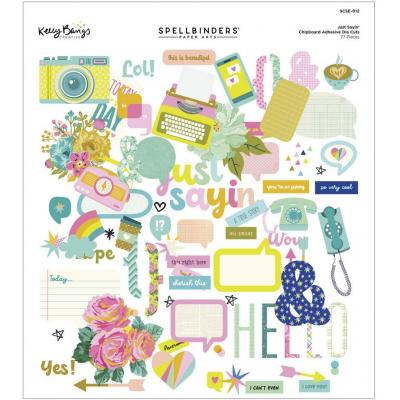 Spellbinders Just Sayin' - Chipboard Die-Cuts