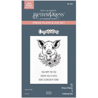 Spellbinders Press Plate & Die Set - Daisy