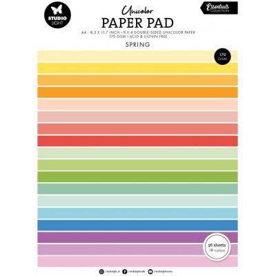 StudioLight Essentials Unicolor Paper Pad - Spring Tones