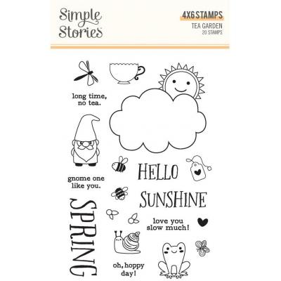 Simple Stories Tea Garden Stempel -  Tea Garden