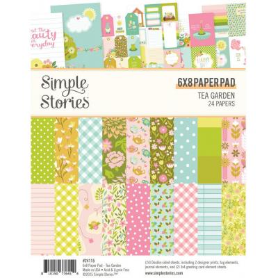 Simple Stories Tea Garden - Paper Pad