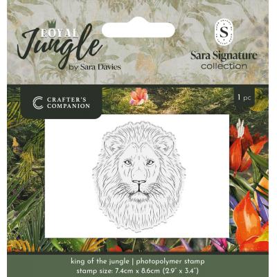 Crafter's Companion Royal Jungle Stempel - King of the Jungle