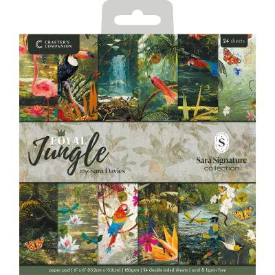 Crafter's Companion Royal Jungle - Paper Pad
